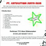 Loker PT. Katulistiwa